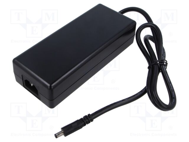 Power supply: switching; 12VDC; 10A; Out: 5,5/2,1; 120W; 90÷264VAC