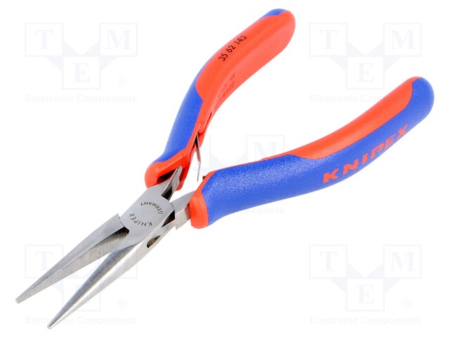 Pliers; half-rounded nose