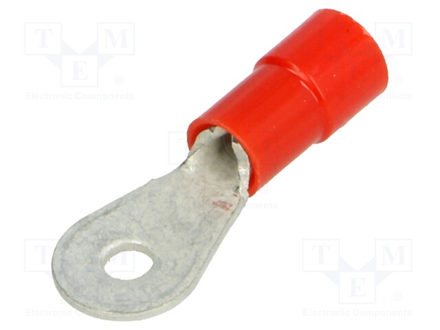 Ring terminal; M2,5; Ø: 2.6mm; 0.25÷1.5mm2; crimped; for cable