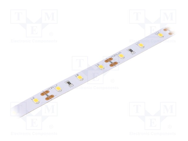 LED tape; white neutral; 2835; 12V; LED/m: 60; 10mm; IP20; 14.4W/m