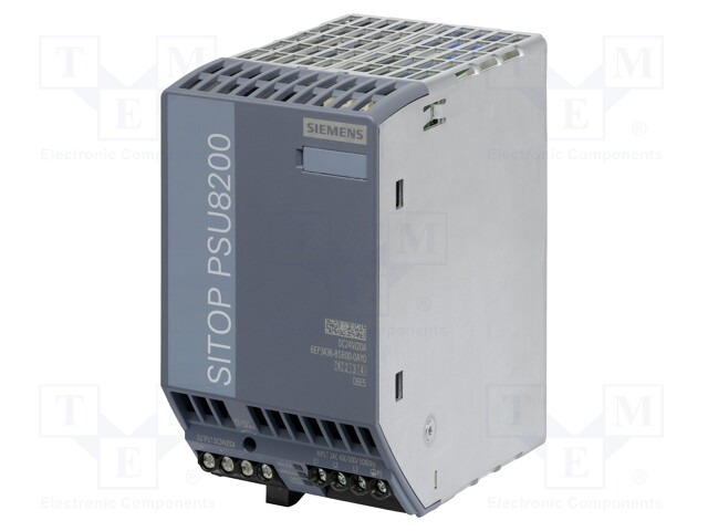 Power supply: switched-mode; 480W; 24VDC; 20A; 3x320÷575VAC; IP20