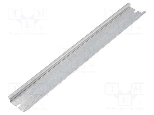 DIN rail; steel; W: 35mm; L: 265mm; TA2924; Plating: zinc