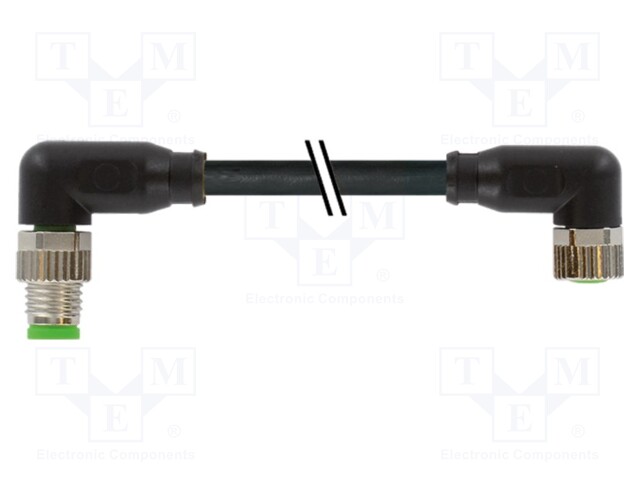 Connection lead; IP67; 50VAC; 60VDC; 4A; 1.5m; Series: 7000; PIN: 4