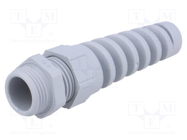 Cable gland; with strain relief; PG11; IP68; Mat: polyamide