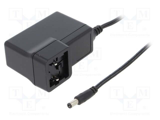 Power supply: switched-mode; 5VDC; 6A; Out: 5,5/2,1; 30W; 80÷264VAC