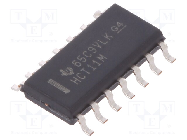 IC: digital; AND; Channels: 3; IN: 3; SMD; SO14; Series: HCT