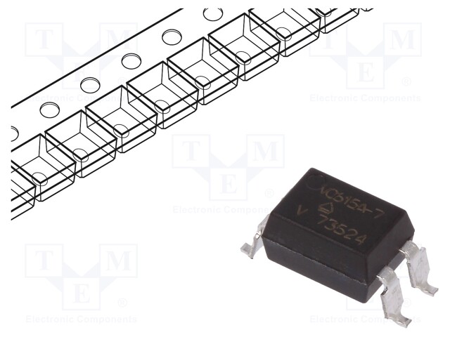 Optocoupler; SMD; Channels: 1; Out: transistor; Uinsul: 1.5kV