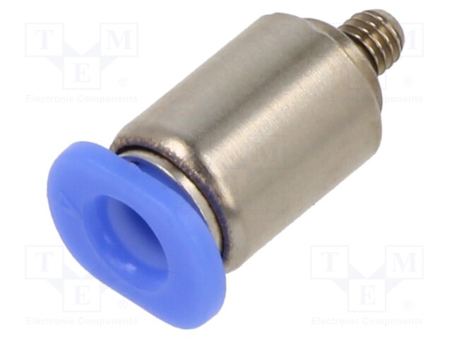 Push-in fitting; straight; M3; -0.95÷10bar; 4mm