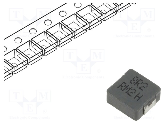 Inductor: wire; SMD; 8.2uH; Ioper: 4A; 64mΩ; ±20%; Isat: 7.5A