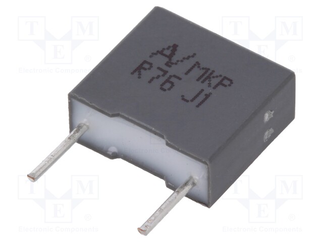 Capacitor: polypropylene; 4.7nF; 7.5mm; ±5%; 10x4x9mm; -55÷105°C