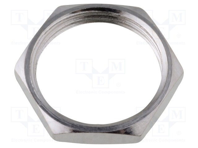 Nut; Application: BNC sockets; Thread: 1/2-28UNEF-2B