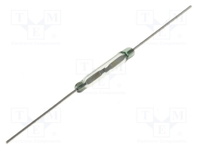 Reed switch; Range: 10÷15AT; Pswitch: 10W; Ø2.2x14mm; 500mA