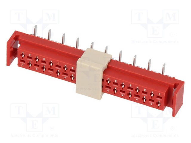 Socket; wire-board; female; PIN: 20; SMT; on PCBs; 30V; 1A; -40÷105°C