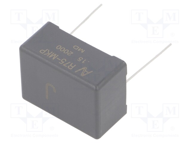 Capacitor: polypropylene; 0.15uF; 27.5mm; ±5%; 32x15x24mm; 2000VDC