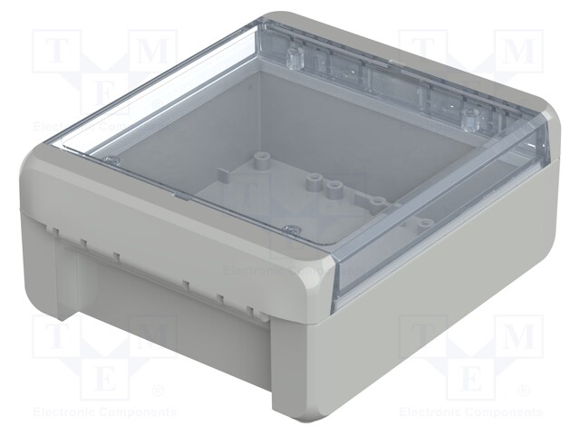 Enclosure: multipurpose; X: 125mm; Y: 151mm; Z: 60mm; BOCUBE; grey