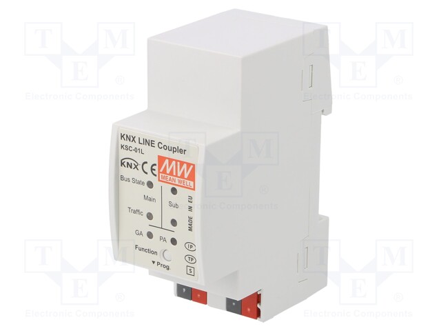 Coupler/repeater; IP20; 21÷30VDC; 36x90x71mm; DIN; -5÷45°C