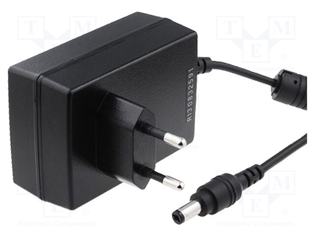 Power supply: switched-mode; 24VDC; 1.5A; Out: 5,5/2,1; 36W; 85.5%