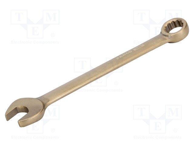 Key; combination spanner; 19mm; Overall len: 215mm; non-sparking