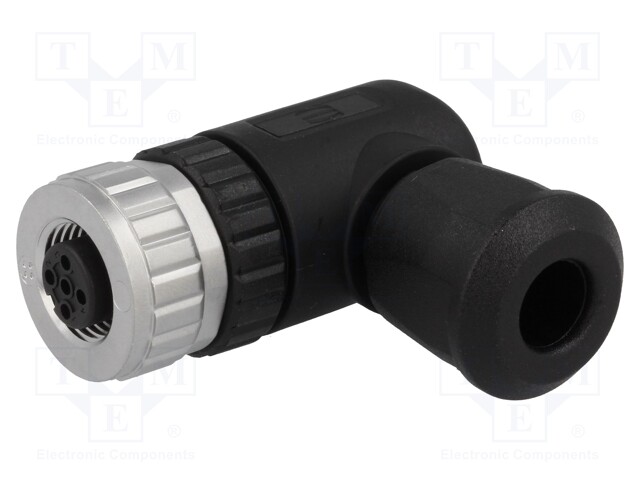 Plug; M12; PIN: 4; female; A code-DeviceNet / CANopen; for cable