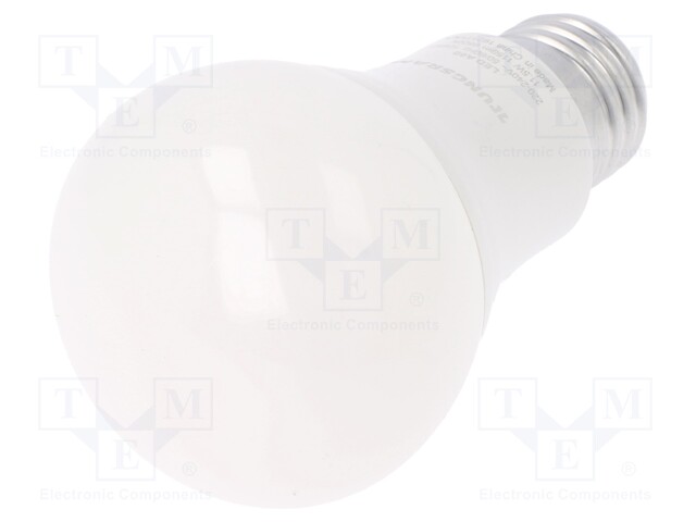 LED lamp; cool white; E27; 220/240VAC; 1150lm; 11.5W; 160°; 6500K