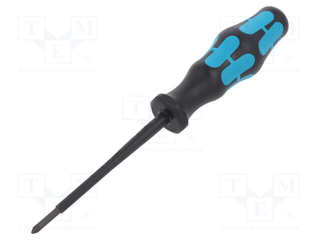 Screwdriver; insulated; Pozidriv®; PZ0; Blade length: 80mm