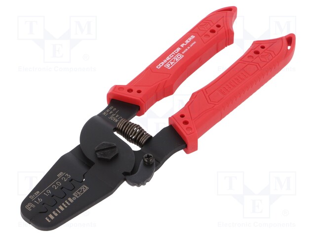 Tool: for crimping; non-insulated terminals,terminals