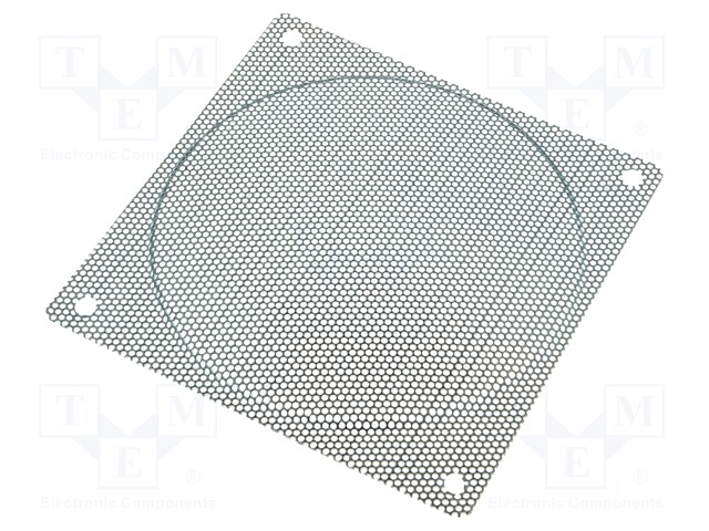 Guard; 120x120mm; Mat: metal; Mounting: screw