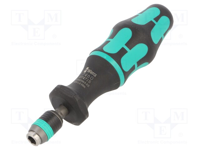 Screwdriver; dynamometric,adjustable; 155mm; 0.3÷1.2Nm