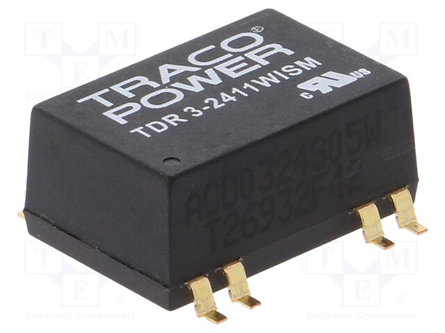 Converter: DC/DC; 3W; Uin: 9÷36V; 5VDC; Iout: 600mA; 18.9x12.8x8.7mm