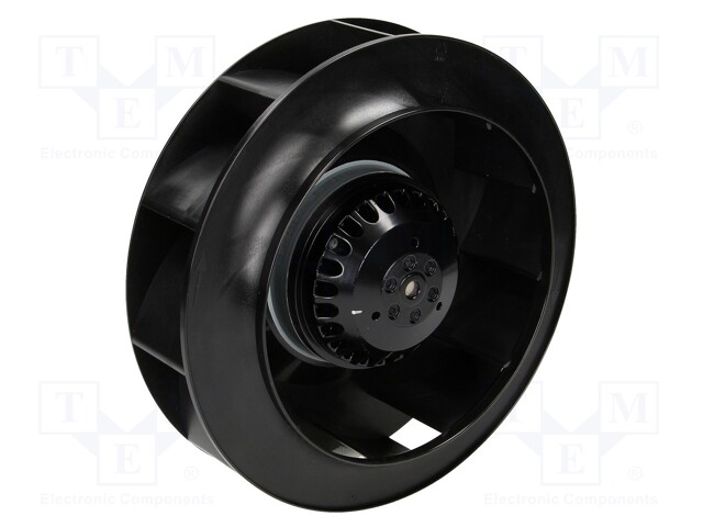 Fan: AC; radial; 230VAC; Ø220x71mm; 850m3/h; 65dBA; ball bearing