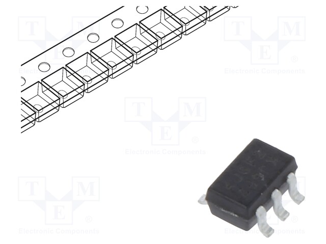 Diode: switching; SMD; 75V; 4ns; Package: reel,tape; SOT363; 2A