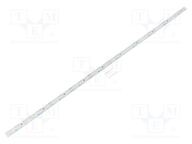 LED strip; 12V; white cold; W: 10mm; L: 500mm; CRImin: 80; 120°; D: 3mm