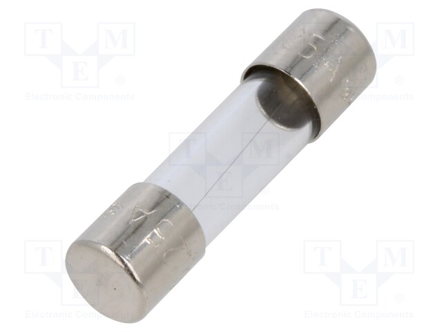 Fuse: fuse; quick blow; 250mA; 220VAC; cylindrical,glass; 5x20mm