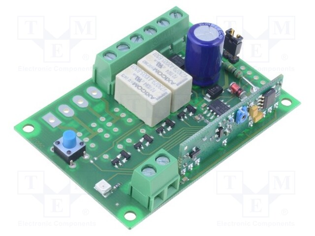 Module: RF; AM receiver; OOK; 433.92MHz; -100dBm; 12VDC; 65x45x18mm