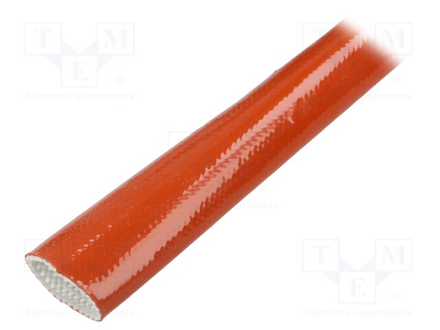 Insulating tube; Mat: glass fibre coated  with silicone rubber