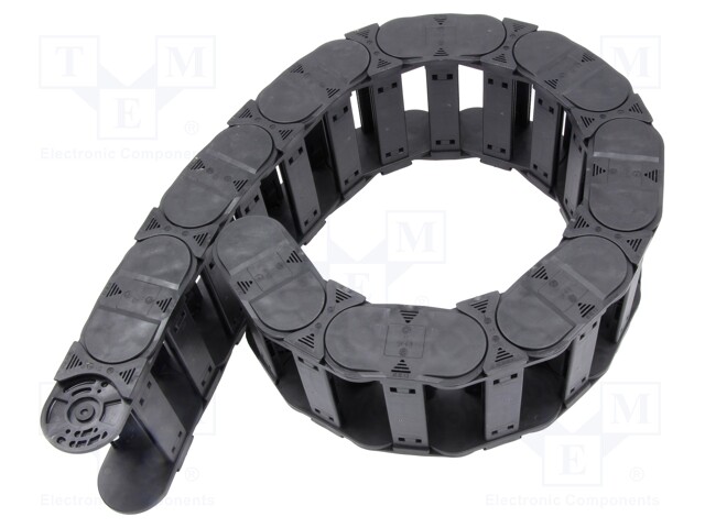 Cable chain; Series: E4.32; Bend.rad: 125mm; L: 1008mm