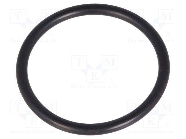 O-ring gasket; NBR; D: 2mm; Øint: 22mm; M25; black; -20÷100°C