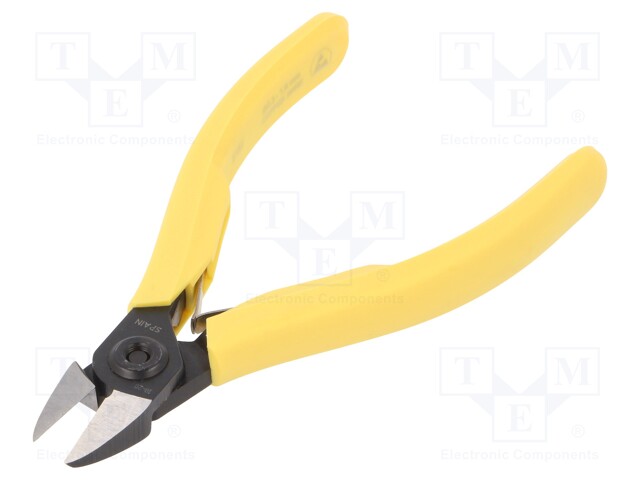 Pliers; side,cutting,precision; ESD; oval head,blackened tool