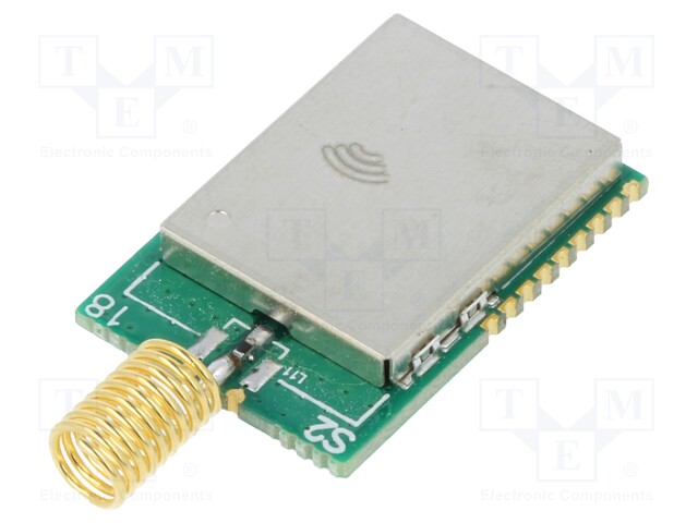 Module: RF; 868MHz; SPI; -128dBm; 1.8÷3.6VDC; 16dBm; Mounting: SMD