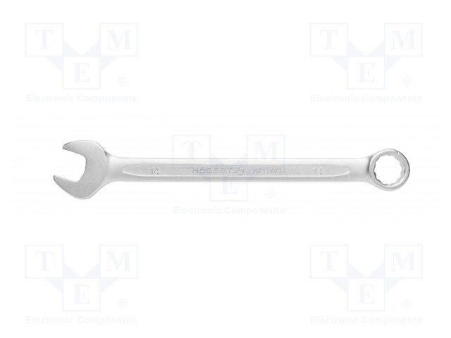 Wrench; combination spanner; 14mm; Chrom-vanadium steel