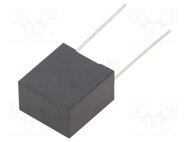 Capacitor: polypropylene; 0.39uF; Body dim: 11x19x18mm; THT; ±10%