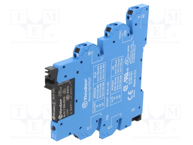 Relay: interface; SPST-NO; Ucoil: 24VDC; Ucoil: 24VAC; 6A; 6A/250VAC