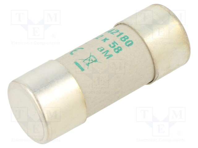 Fuse: fuse; aM; 80A; 500VAC; ceramic,cylindrical,industrial