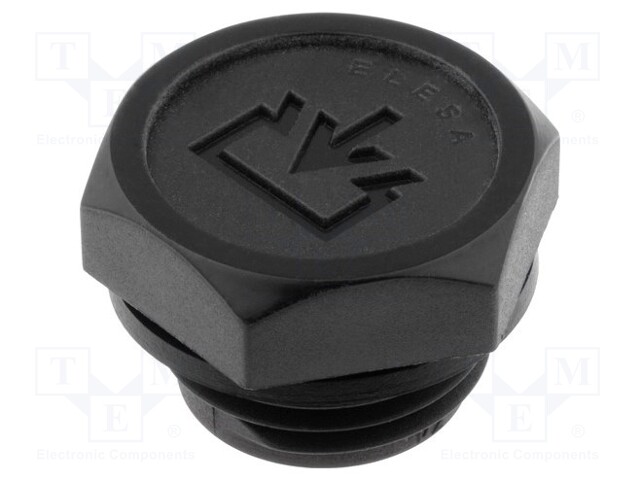 Fill plug; without side hole; Thread: G 1/2"; Overall len: 18mm