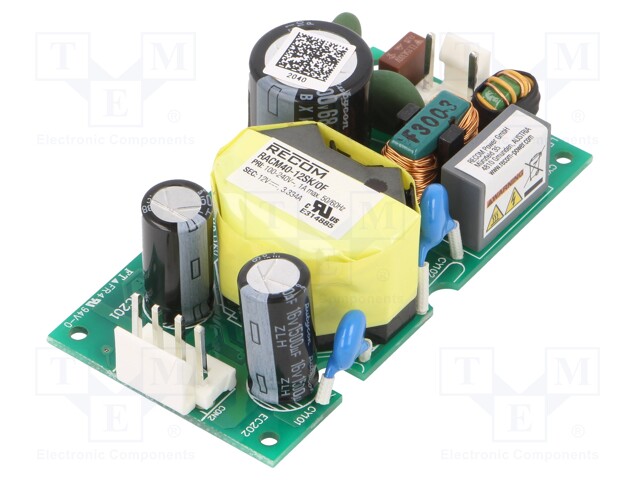 Power supply: switched-mode; open; 40W; 120÷370VDC; 80÷264VAC