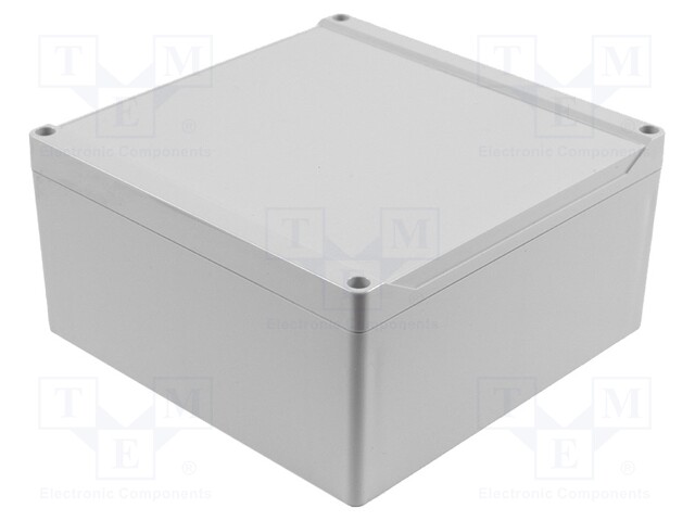 Enclosure: multipurpose; X: 180mm; Y: 180mm; Z: 90mm; 1555; ABS; grey