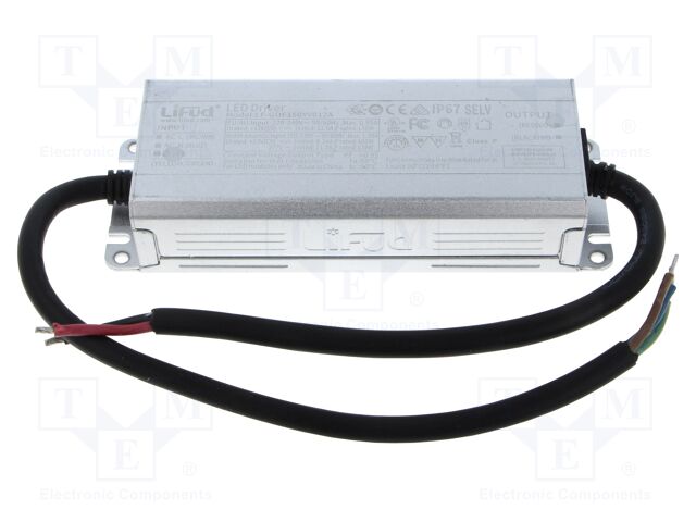 Power supply: switching; LED; 150W; 12VDC; 11.5A; 100÷277VAC; IP67