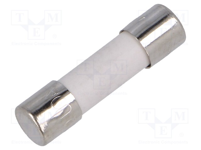 Fuse: fuse; 12A; 250VAC; ceramic,cylindrical; 5x20mm; Package: bulk