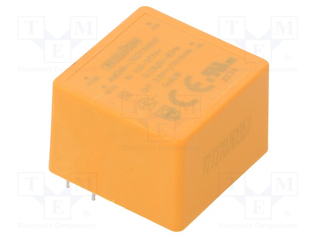 Converter: AC/DC; 5W; 85÷305VAC; Usup: 100÷430VDC; Uout: 3.3VDC