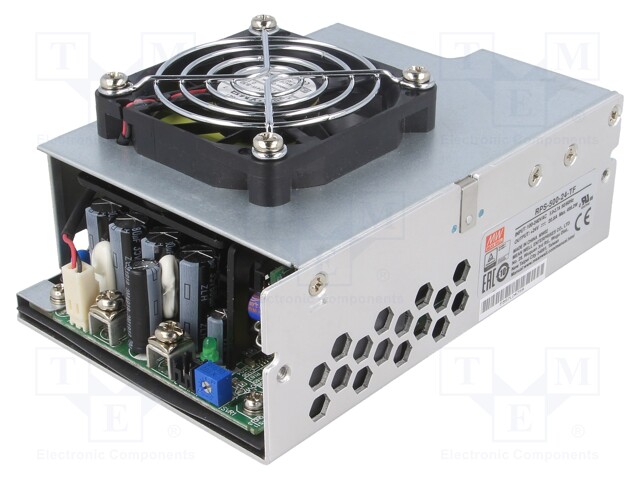 Power supply: switched-mode; 499.5W; 113÷370VDC; 80÷264VAC; OUT: 1